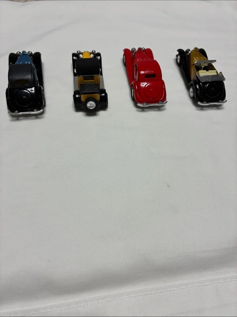 Bundle of 5 Classic Diecast Toy Roadsters and Coupes